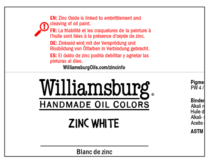 Is There Really a Debate over Issues with Zinc White? - Materials -  Smartermarx