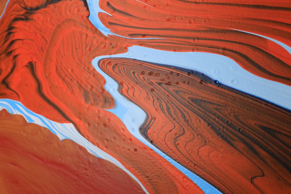 Acrylic Paint Pouring - Orange Co. Arts Commission