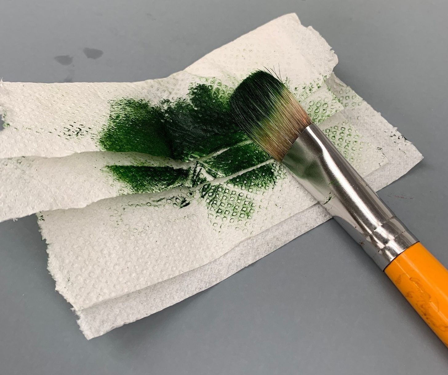 how to get paint out of paint brushes