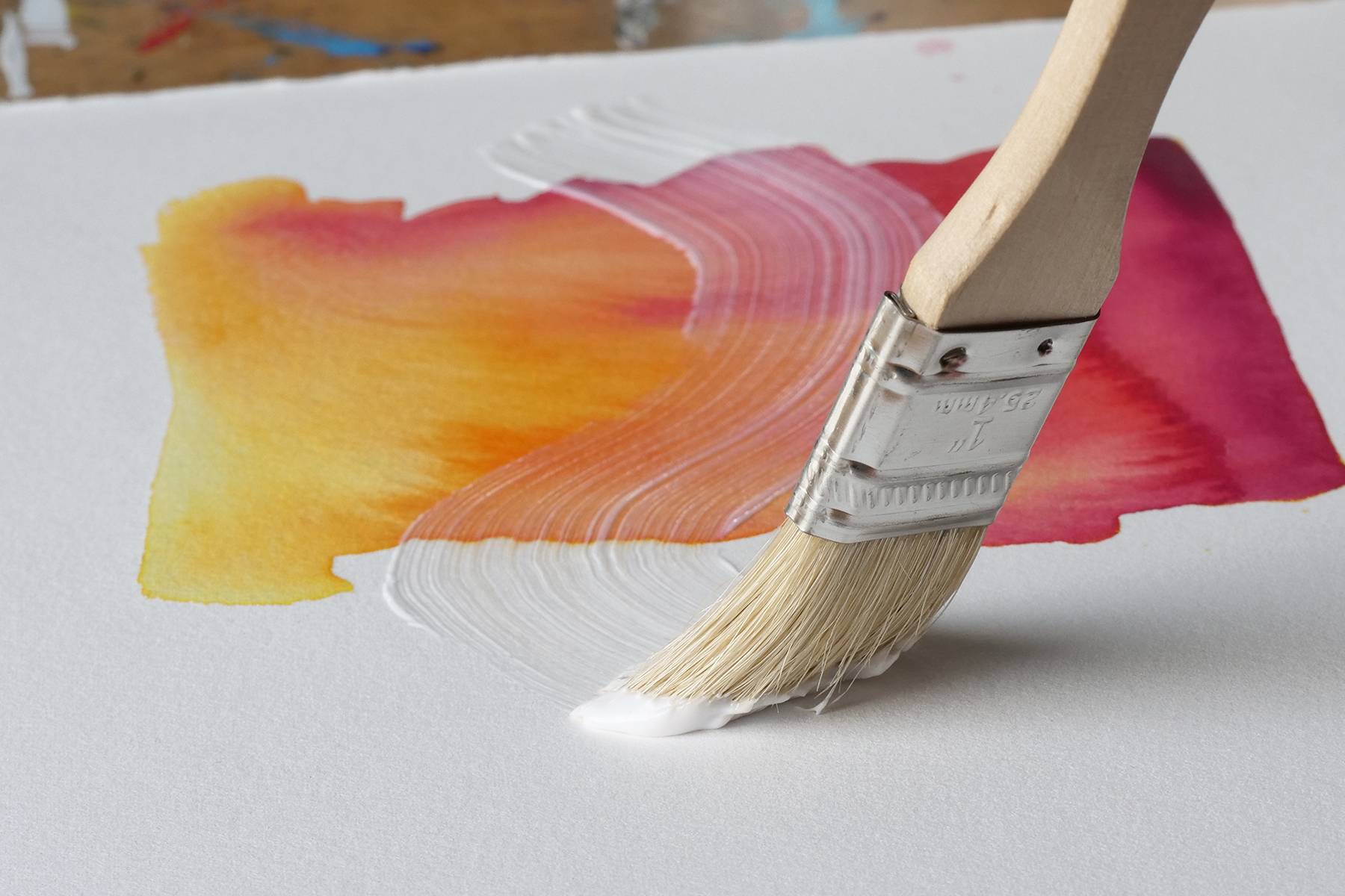 Watercolor Resist Just Paint