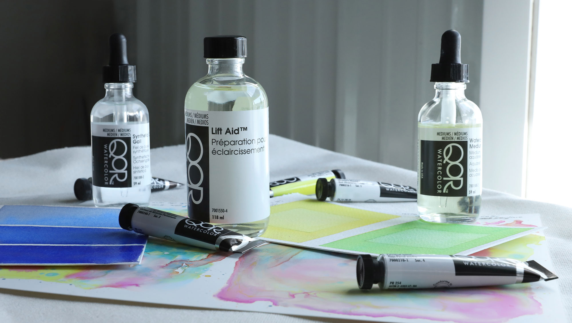 QoR Watercolors - QoR Watercolors Masking Fluid is a latex-based medium for  masking areas of paper prior to applying color washes. With a consistency  perfect for masking intricately detailed areas in watercolor