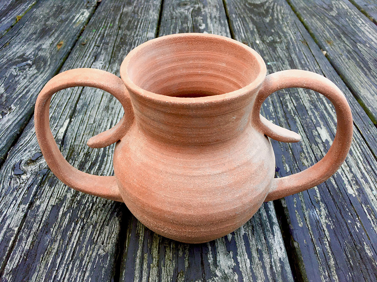 My latest design! Underglaze on greenware : r/Pottery