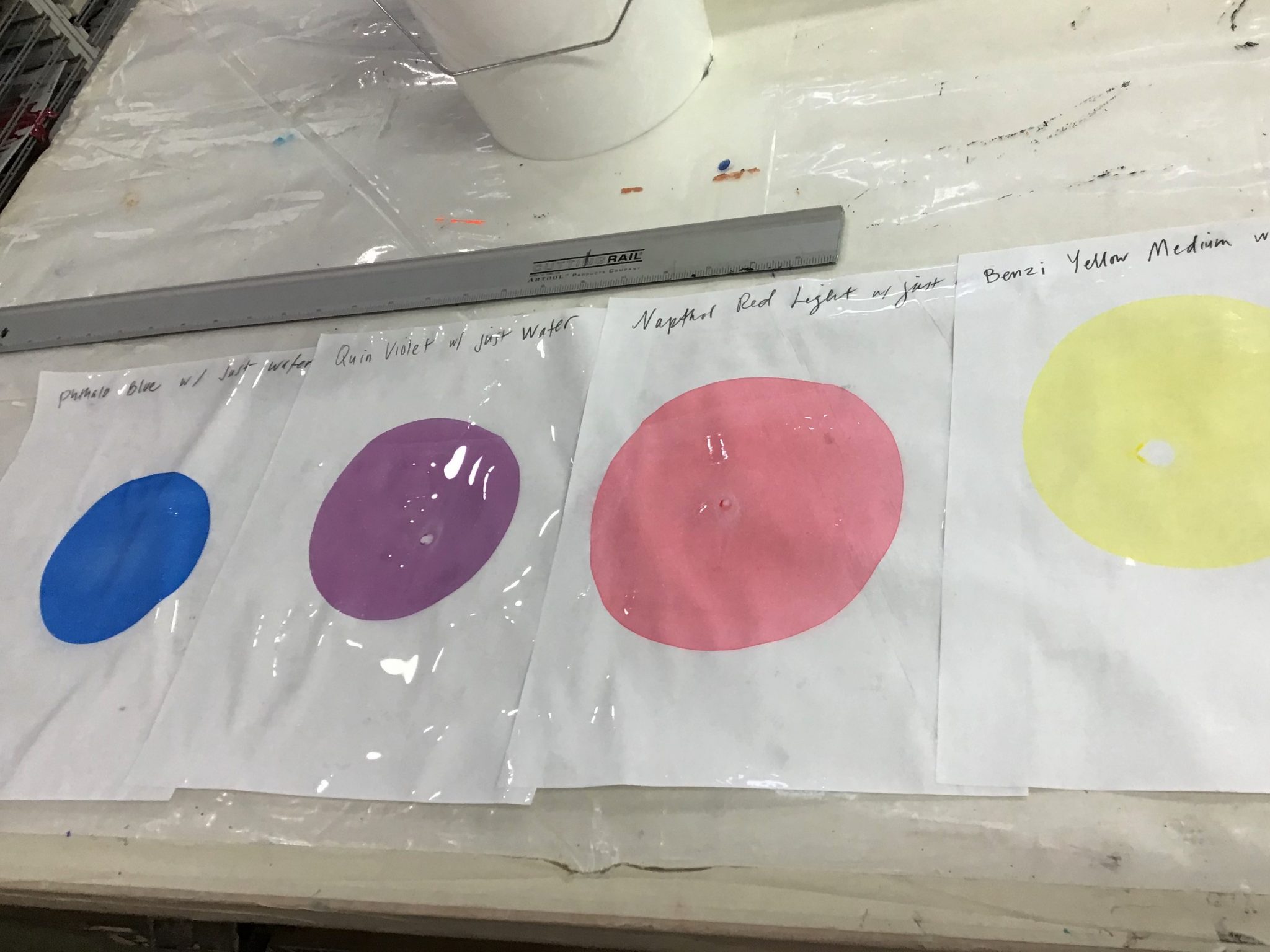 Balancing Acrylic Paints for Marbling Just Paint