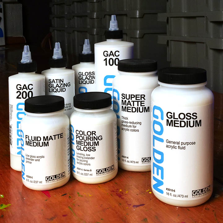 Golden Acrylic Paints and Mediums Product Review 