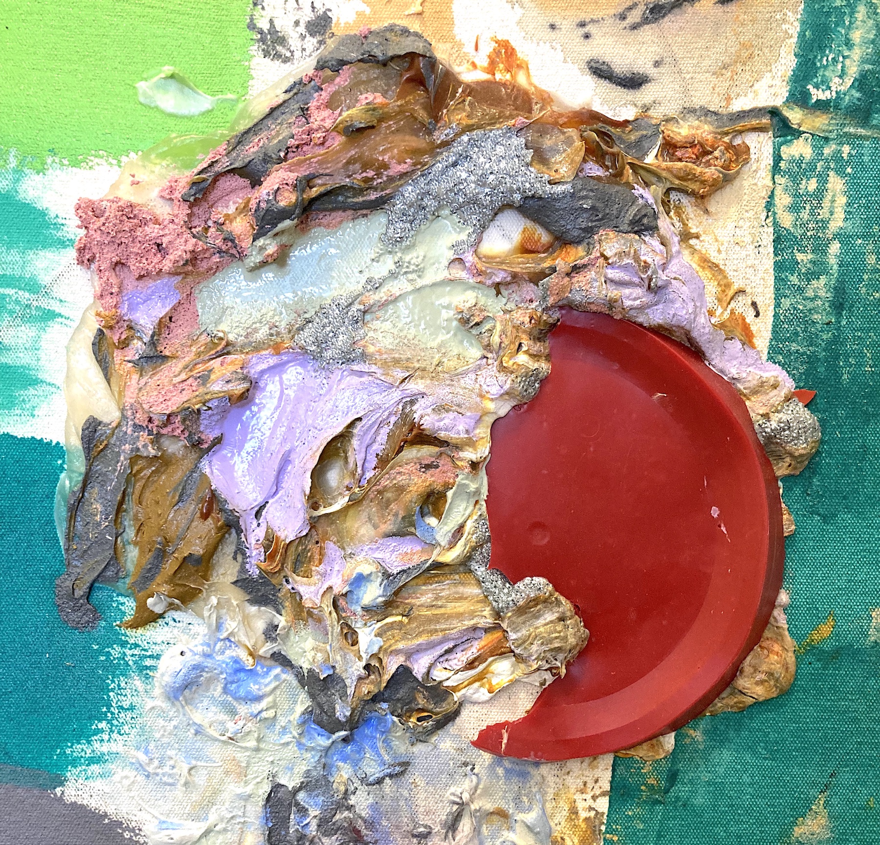 Super Textural Painting with Acrylic