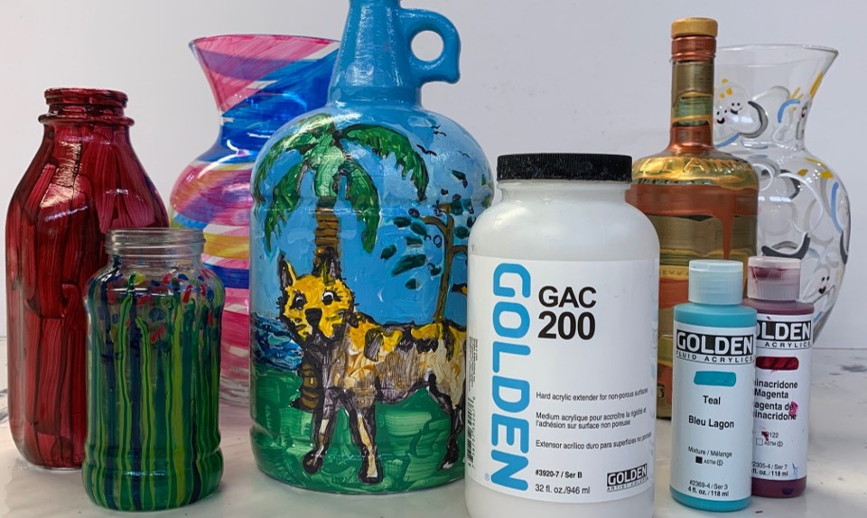 Painting on Glass with GAC 200
