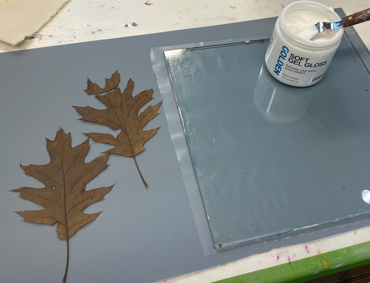 How I use Acrylic Medium to Paint a Wet into Wet Rose 